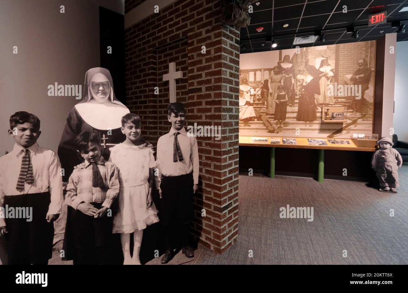 Exhibition of St. Joseph’s Indian School in Aka Lakota Museum