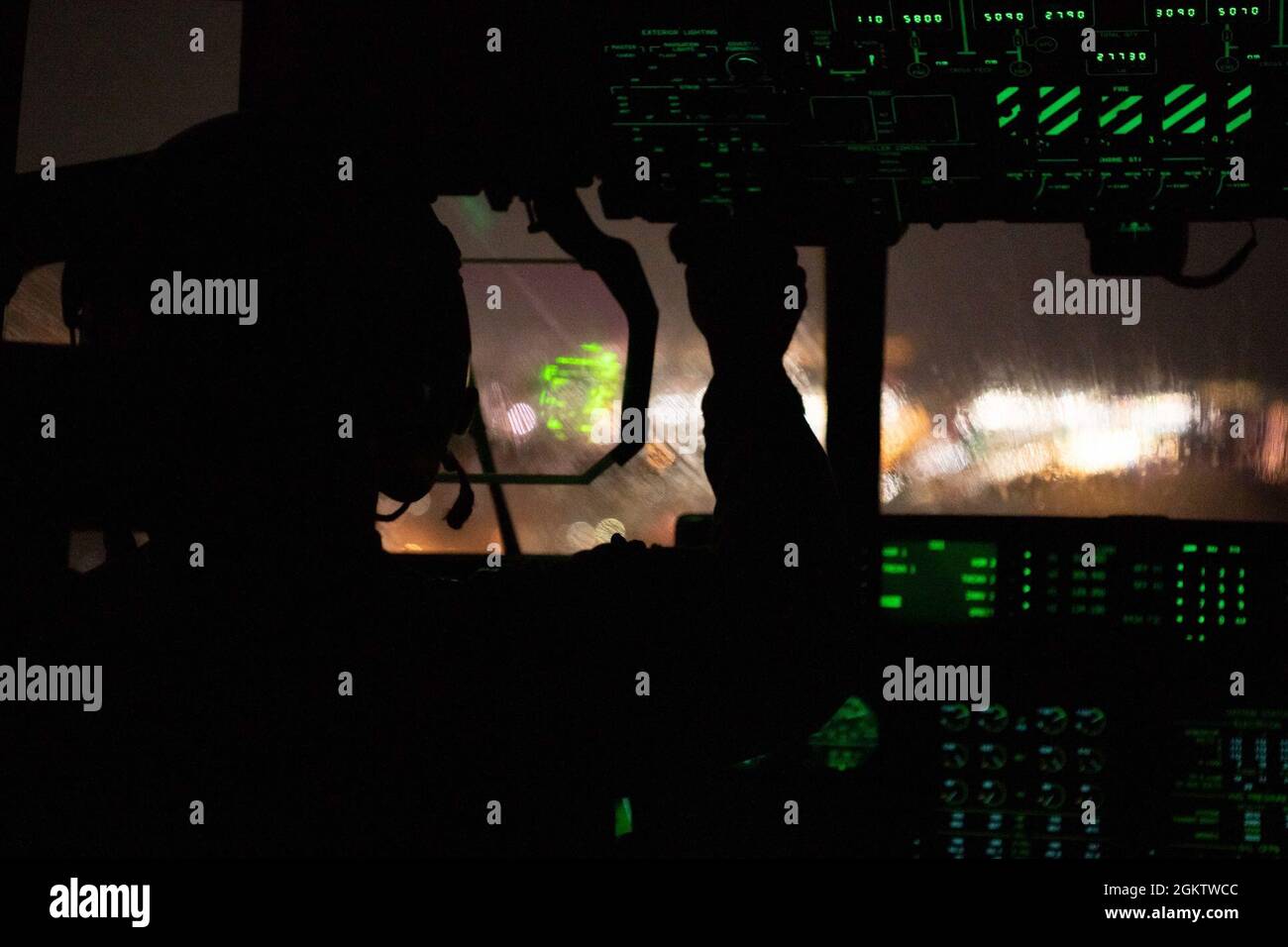 A U.S. Air Force Capt. a 1st Special Operations Squadron MC-130J ...