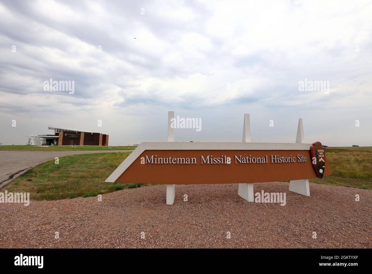 Minuteman Missile National Historic Site Visitor Center near Wall.South
