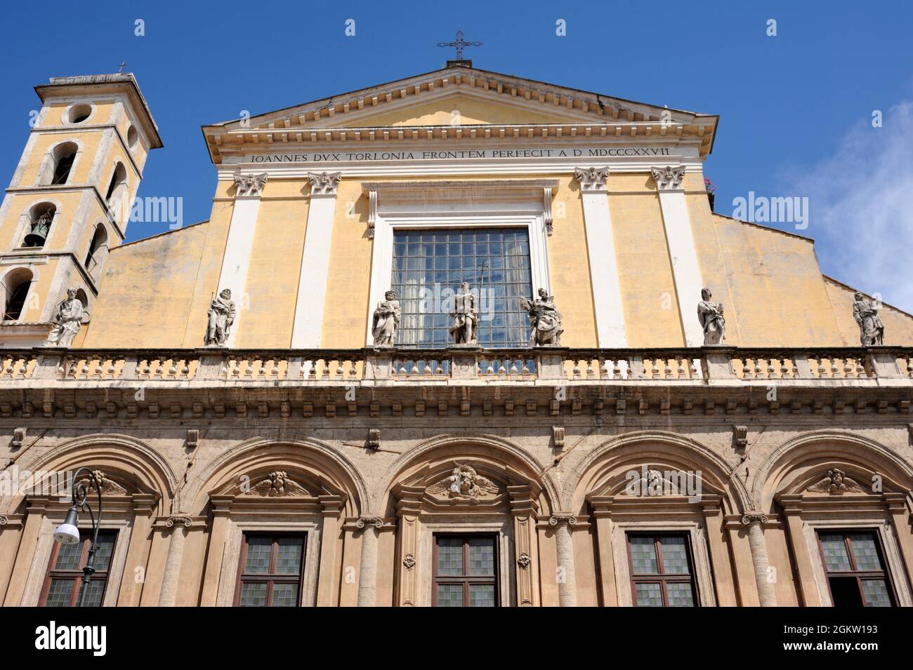 italy, rome, basilica dei santi dodici apostoli, church of twelve holy apostles Stock Photo