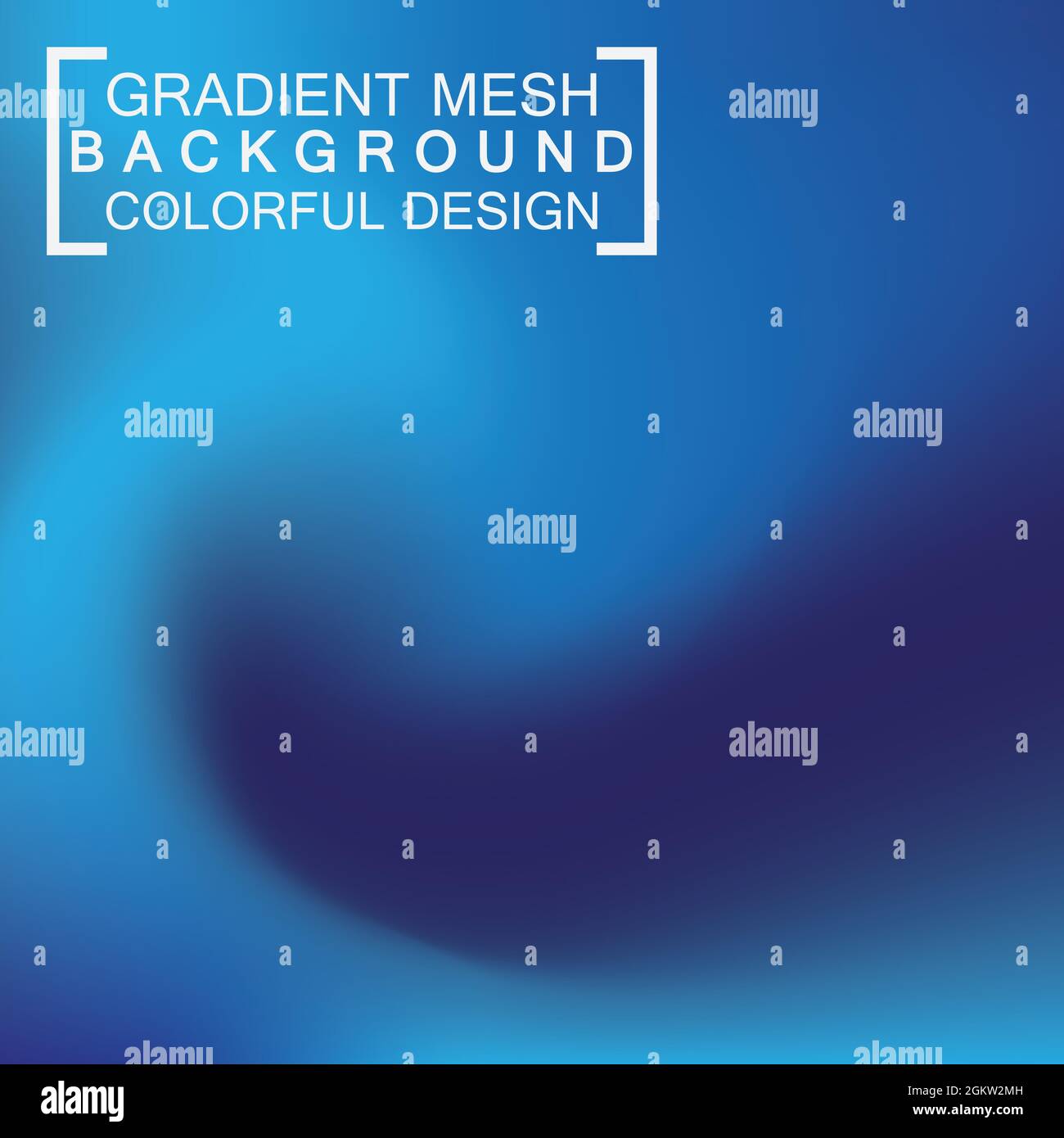 Abstract blurred holographic gradient mesh effect background Stock Vector