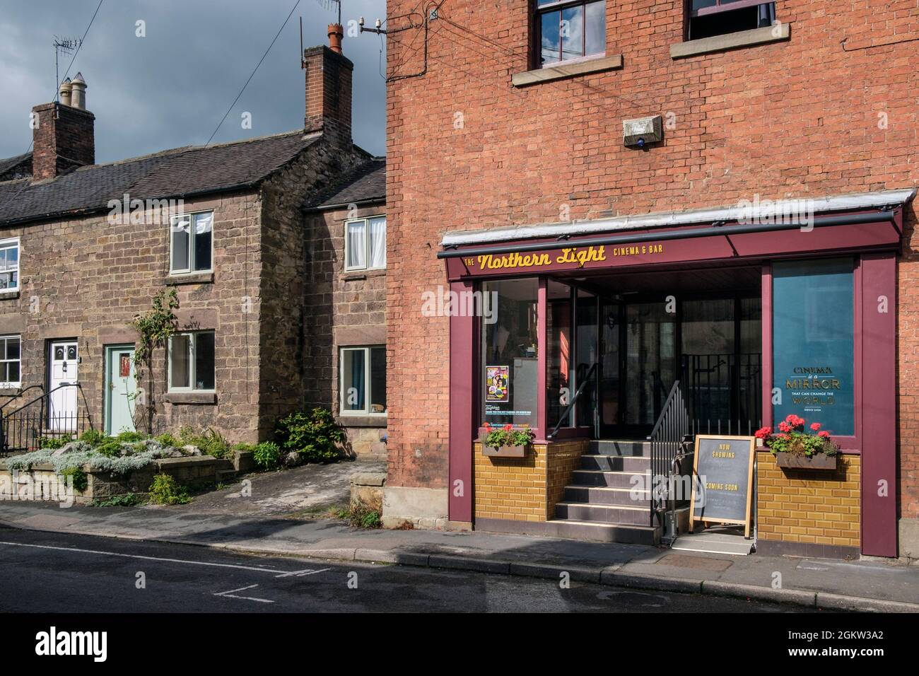 A small independent cinema the Northern Light cinema and bar in