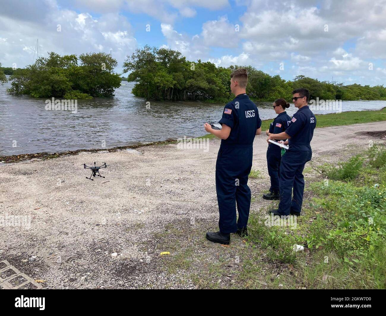 A Coast Guard Coast Guard Sector St. Petersburg Marine Science