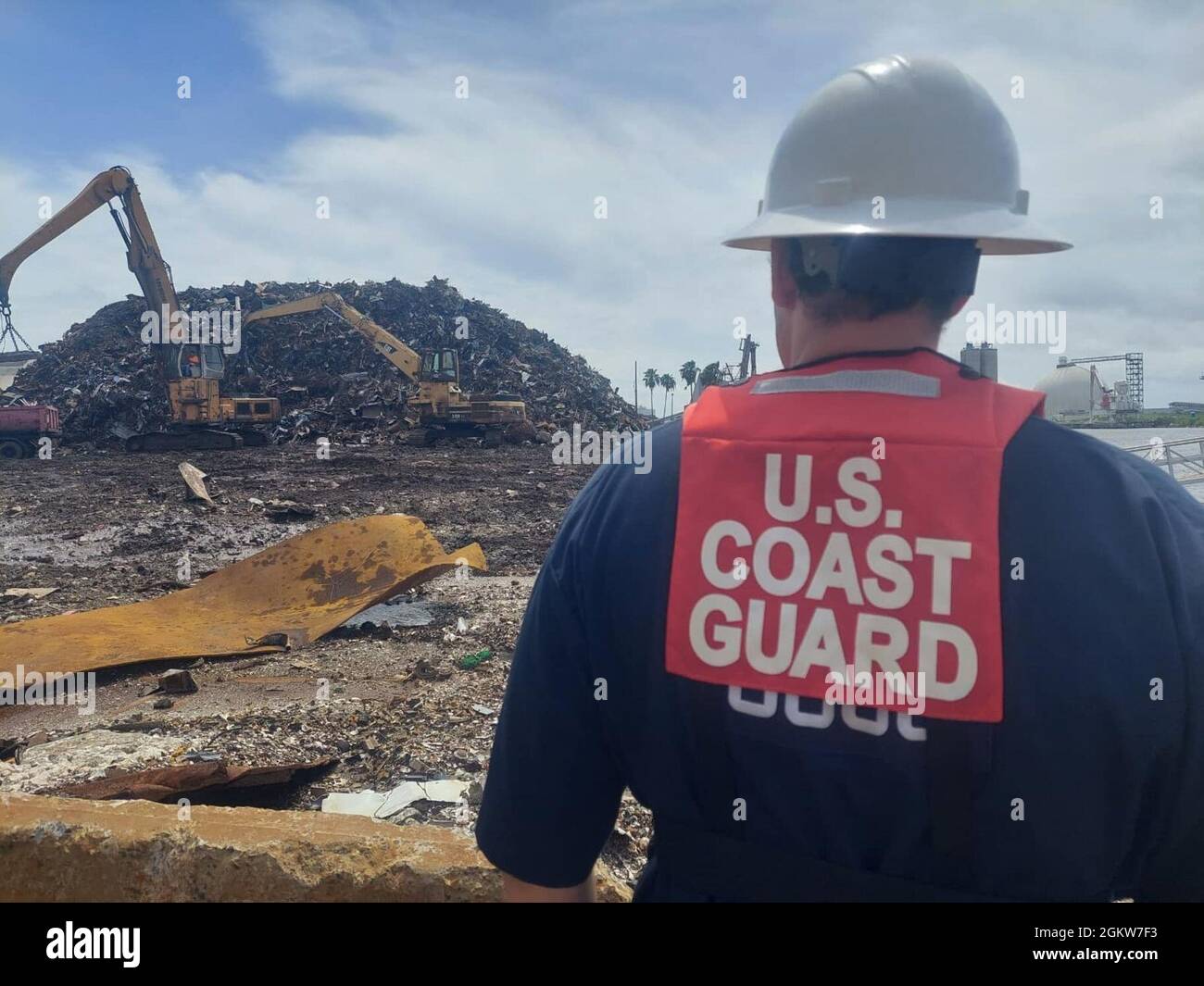 A Coast Guard Coast Guard Sector St. Petersburg Marine Science