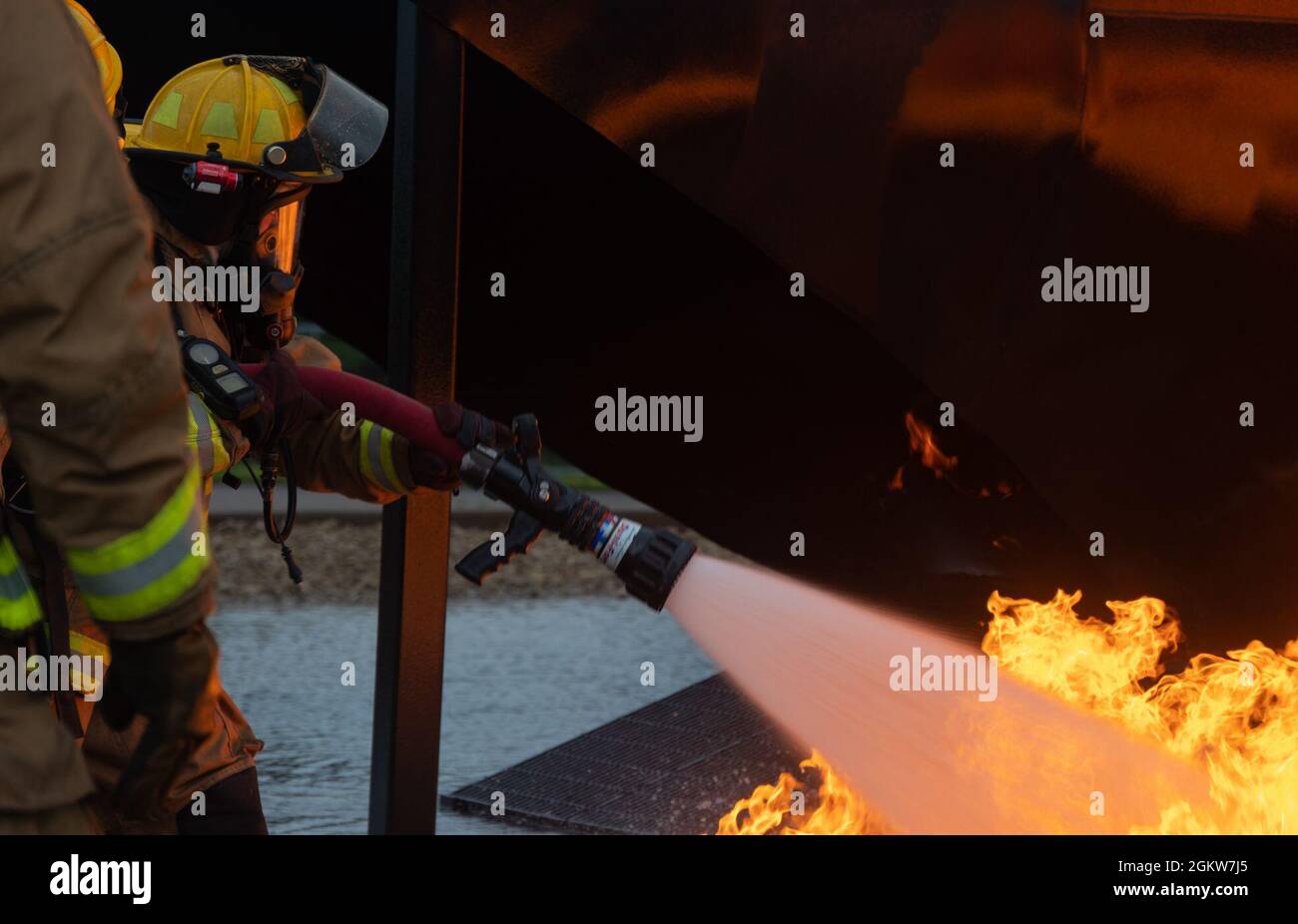 Senior Airman Jason Robinson, 152nd Civil Engineer Squadron fire