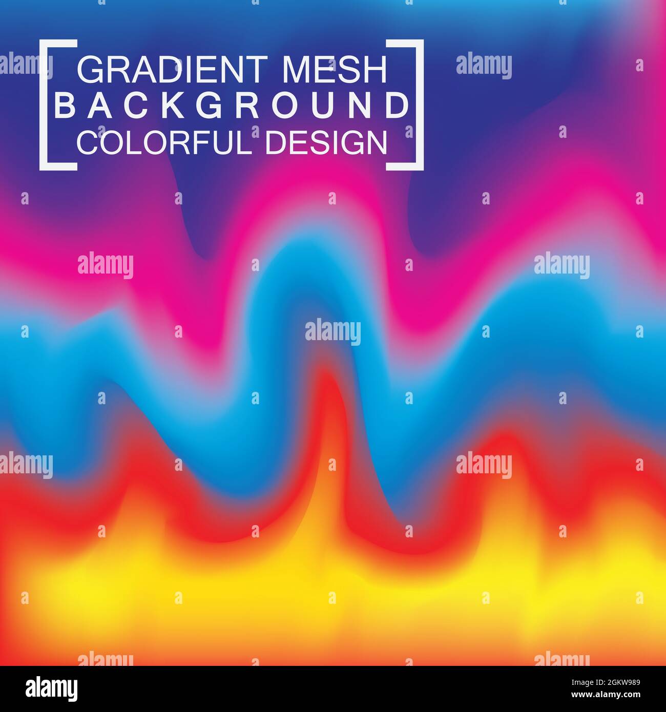 Neon abstract blurred gradient mesh hi-res stock photography and images ...