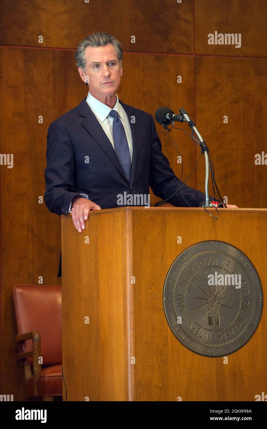 Gavin newsom hi-res stock photography and images - Alamy