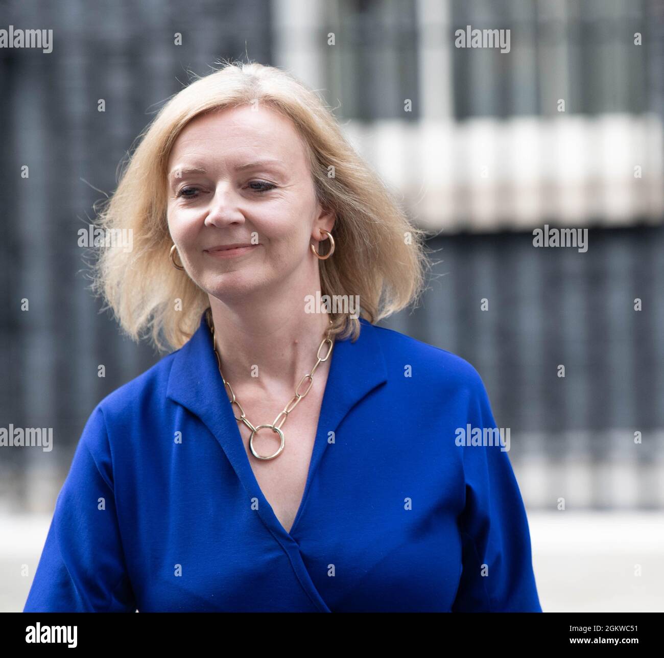 London, UK. 15th Sep, 2021. Cabinet reshuffled Downing Street London Liz Truss new Foreign Secretary Credit: Ian Davidson/Alamy Live News Stock Photo