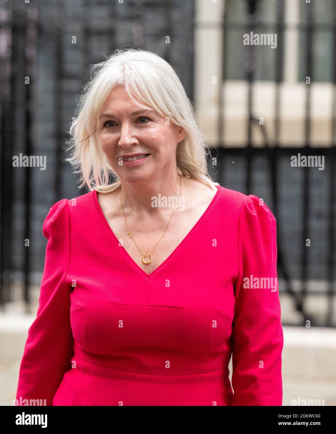 London, UK. 15th Sep, 2021. Cabinet reshuffled Downing Street London Nadine Dorries is secretary of state for culture, media and sport Credit: Ian Davidson/Alamy Live News Stock Photo