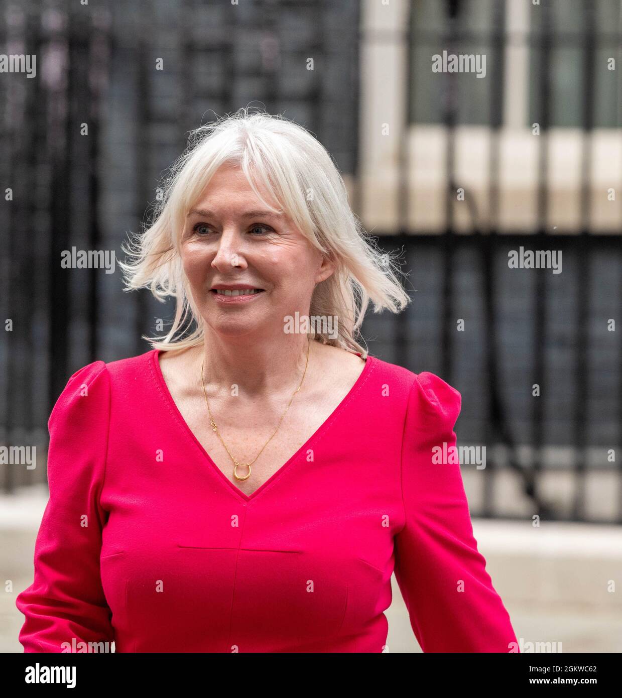 London, UK. 15th Sep, 2021. Cabinet reshuffled Downing Street London Nadine Dorries is secretary of state for culture, media and sport Credit: Ian Davidson/Alamy Live News Stock Photo