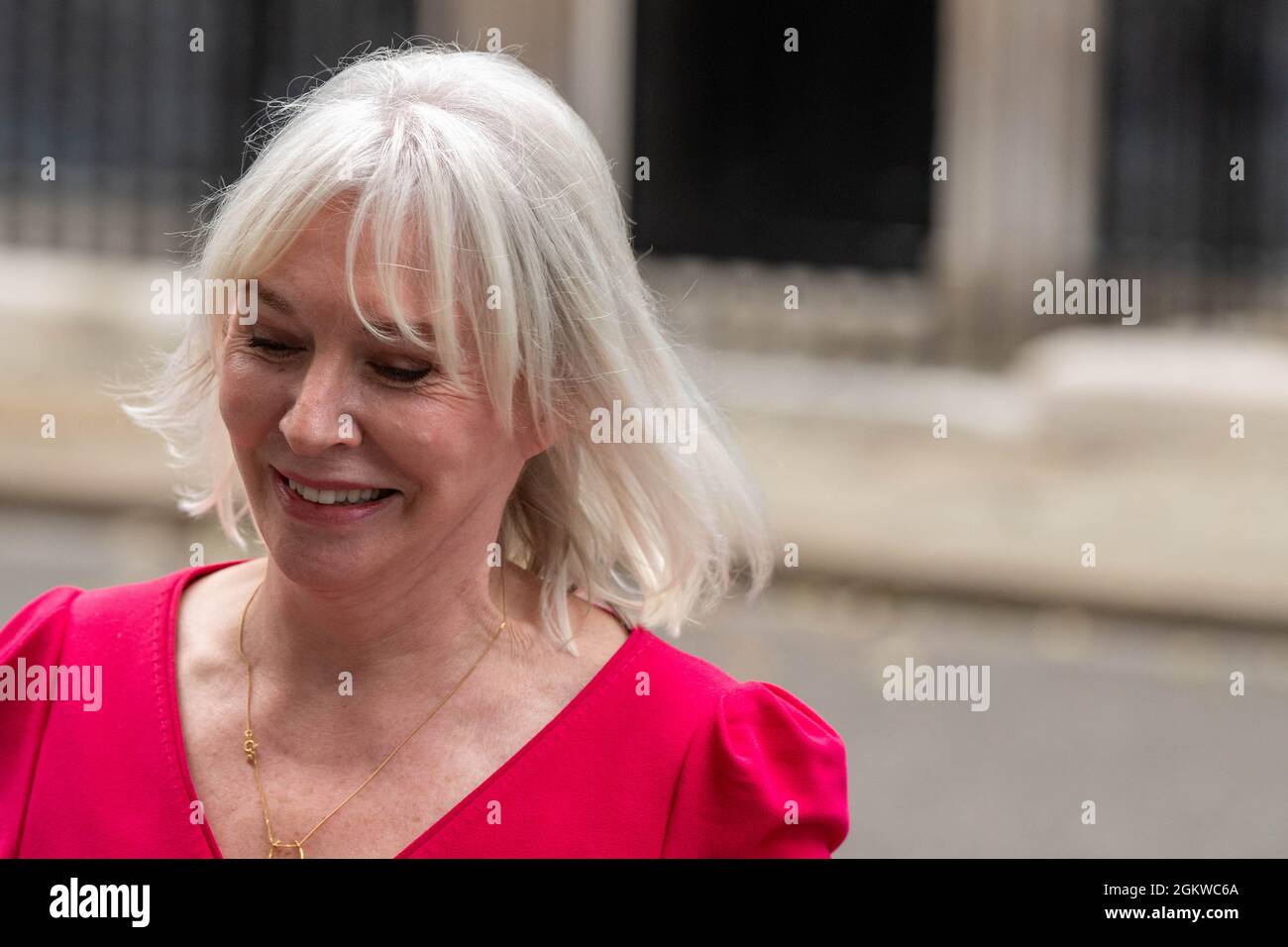 London, UK. 15th Sep, 2021. Cabinet reshuffled Downing Street London Nadine Dorries is secretary of state for culture, media and sport Credit: Ian Davidson/Alamy Live News Stock Photo