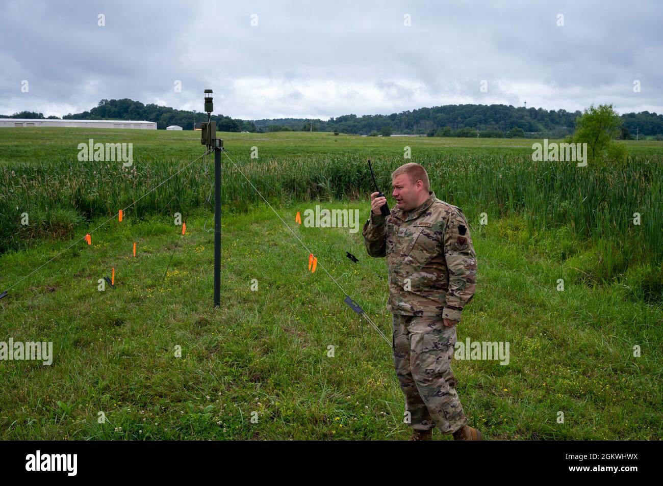 Master Sergeant Keith Boring, a quality assurance specialist with the 258th Air Traffic Control
