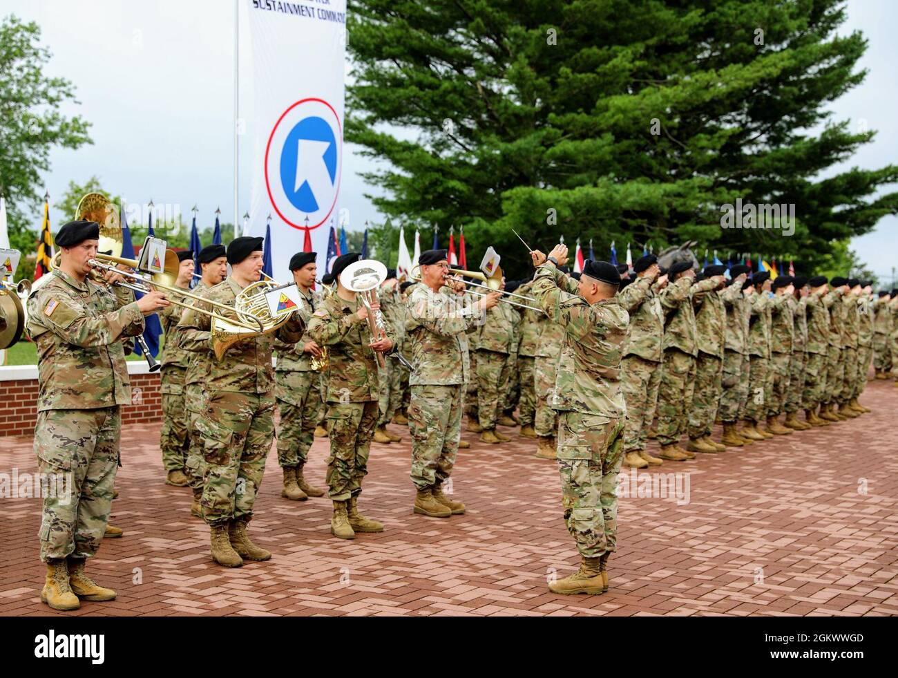 1st armored division band hi-res stock photography and images - Alamy