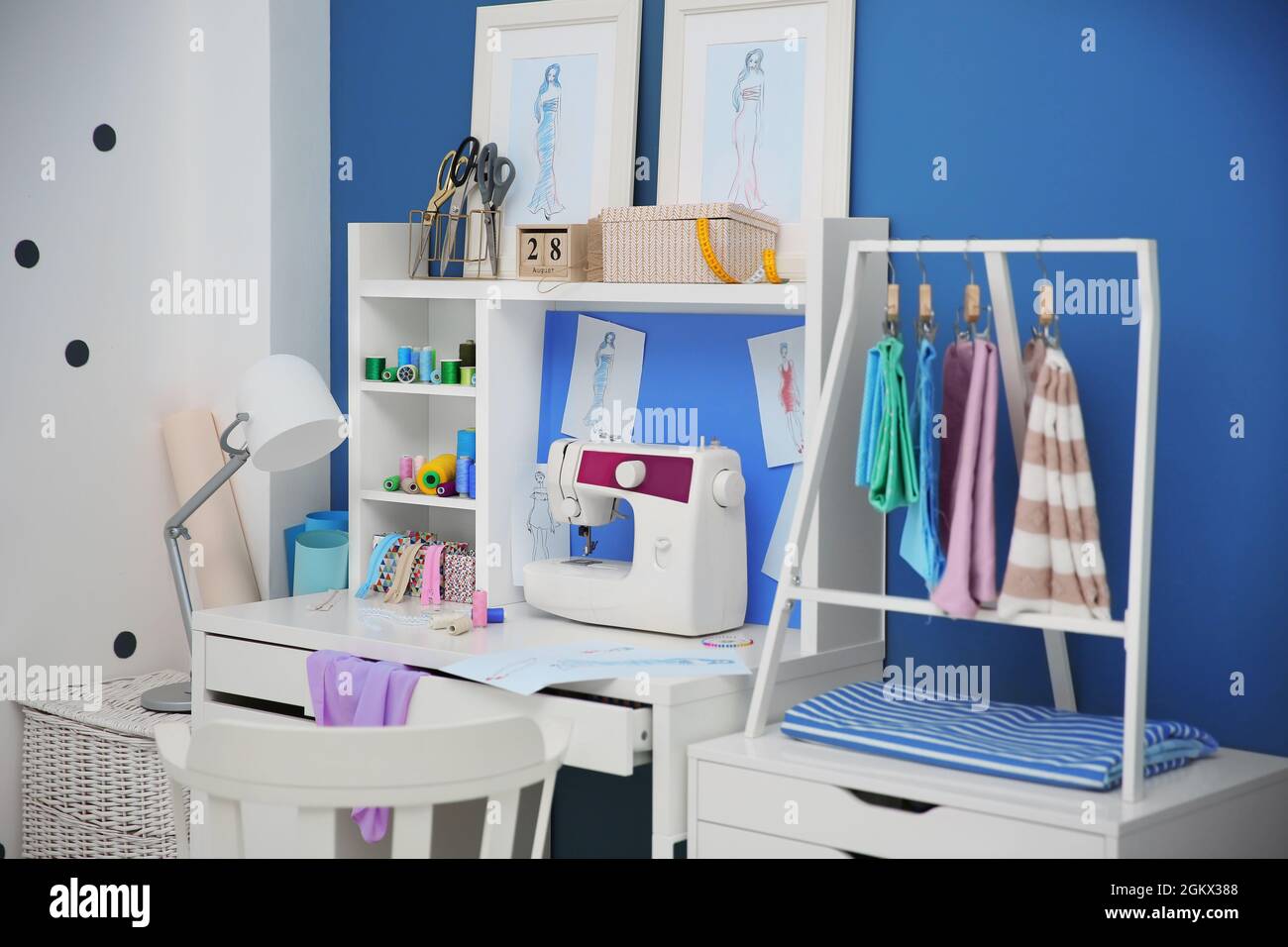 Modern tailor's Stock Photo Alamy