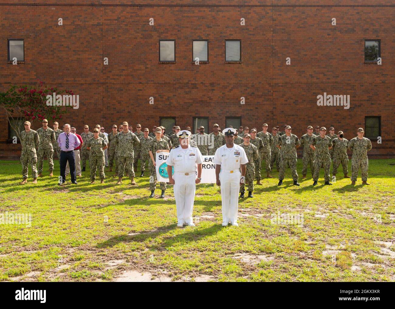 KINGS BAY, Ga., (July 15, 2021) Cmdr. Ron Allen, commanding officer