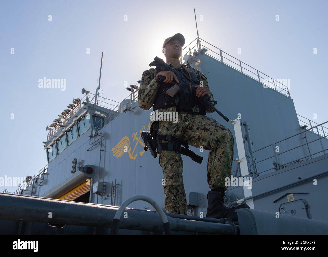 210715NLK6470052 NAVAL STATION ROTA, Spain (June 15, 2021) Boatswain