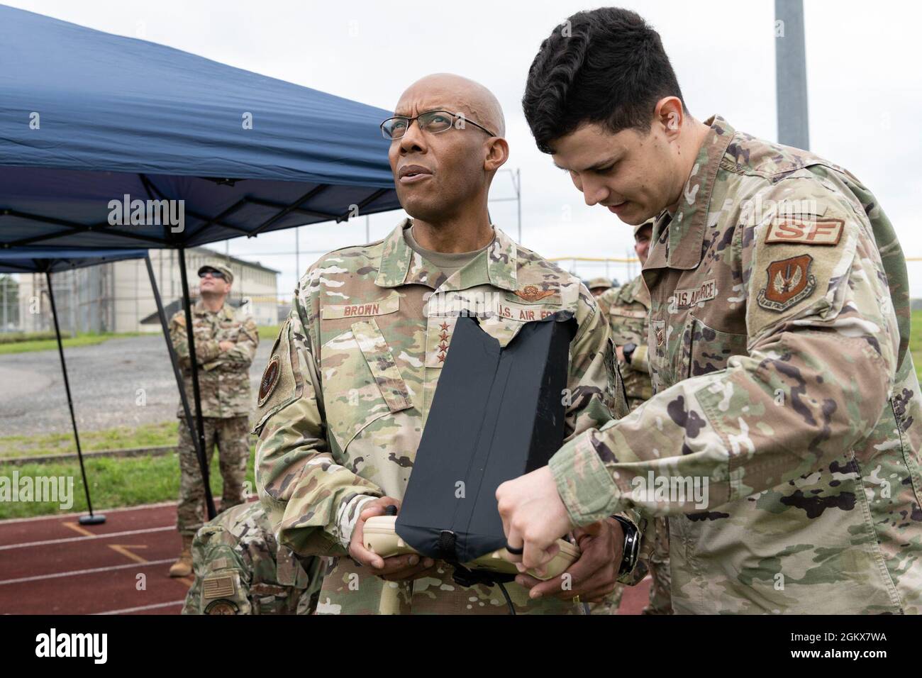 U.S. Air Force Staff Sgt. Mason Meyer, 52nd Security Forces Squadron ...