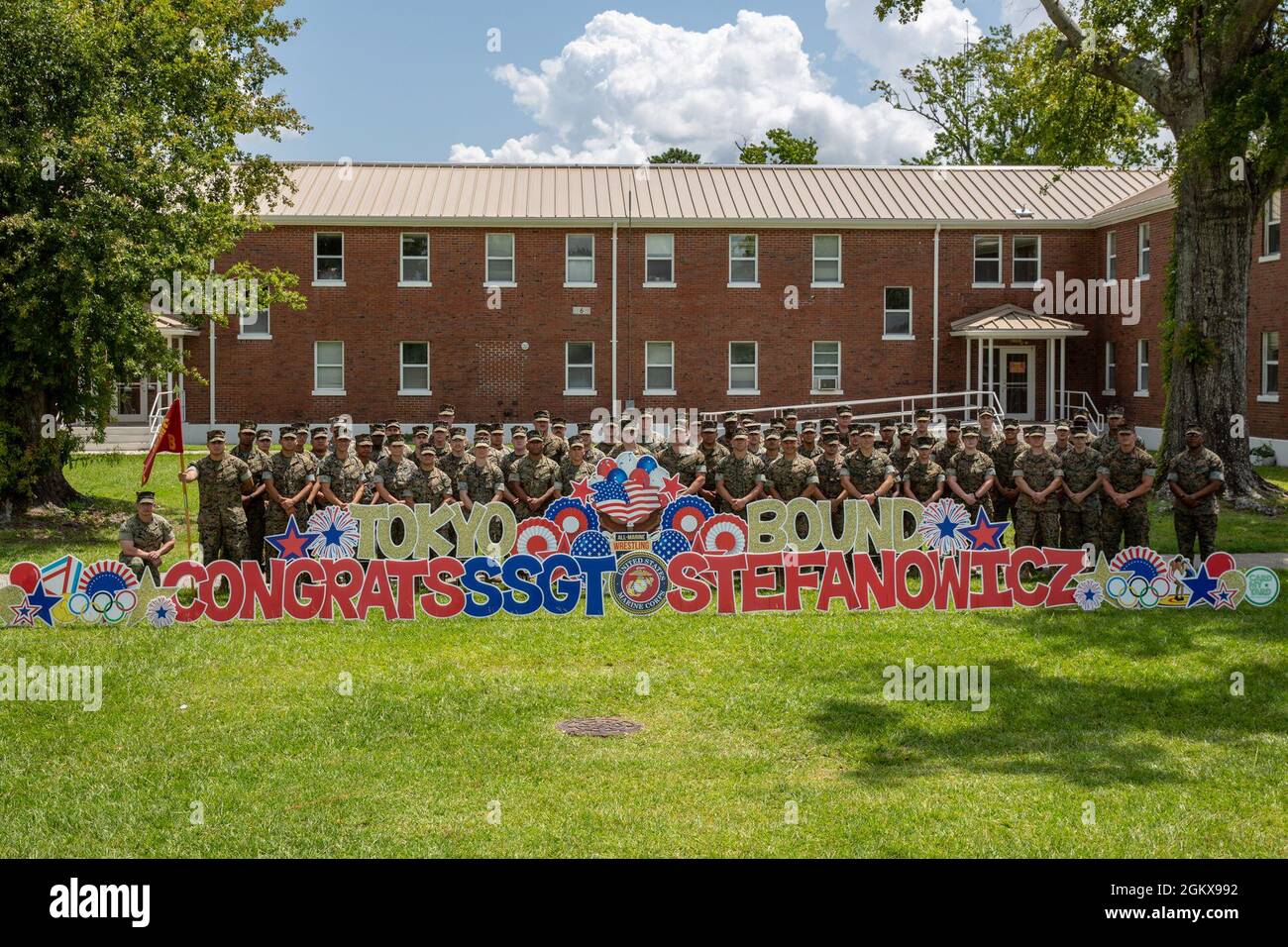 U.S. Marines with Marine Corps Installations EastMarine Corps Base