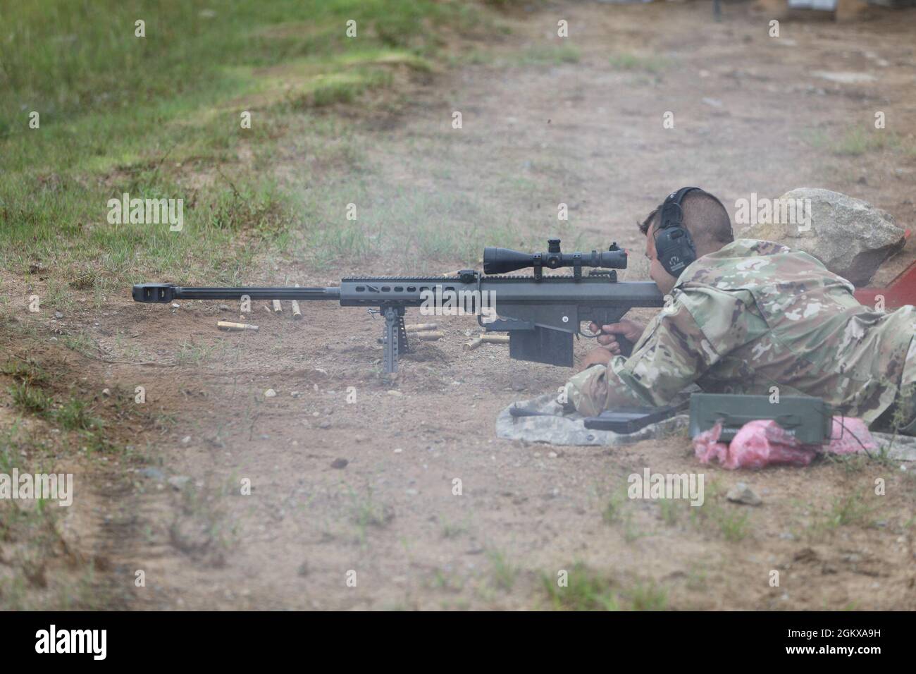 50 caliber sniper rifle hi-res stock photography and images - Alamy