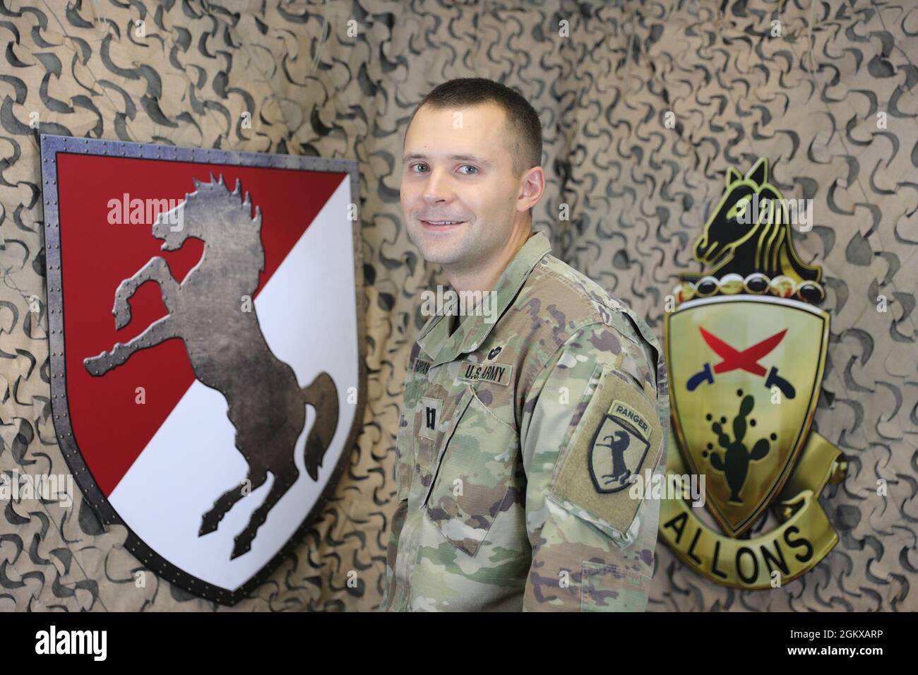 Chaplain (Capt.) Aaron Fabian, Chaplain For 1st Squadron, 11th Armored ...