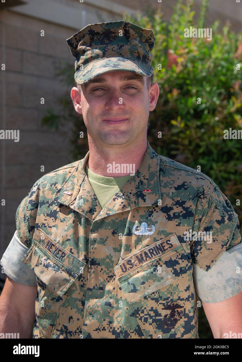 U.S. Marine Corps Chief Warrant Officer 2 Charles D. Heyer, an officer