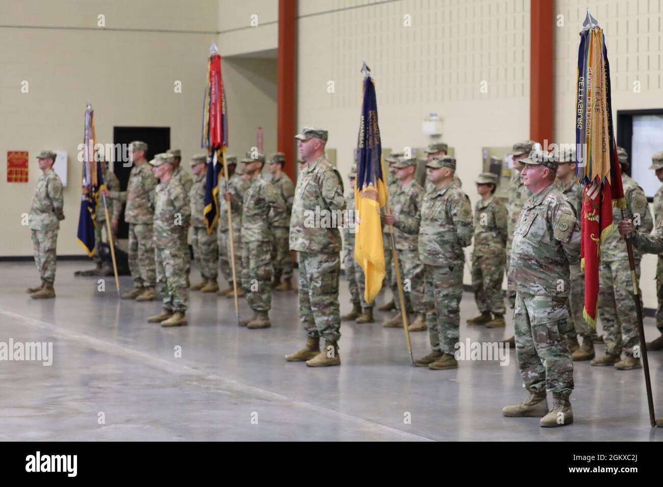 Battalion commanders, their unit colors and Soldiers assigned to the ...