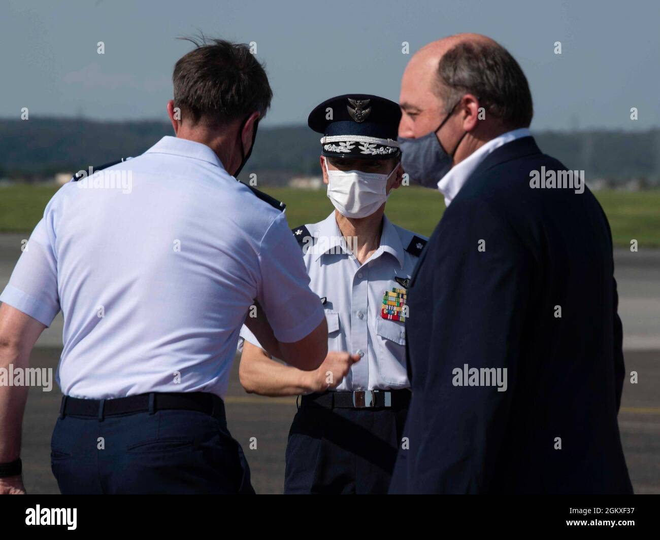 Lt. Gen. Kevin Schneider, Left, U.S. Forces Japan And 5th Air Force ...