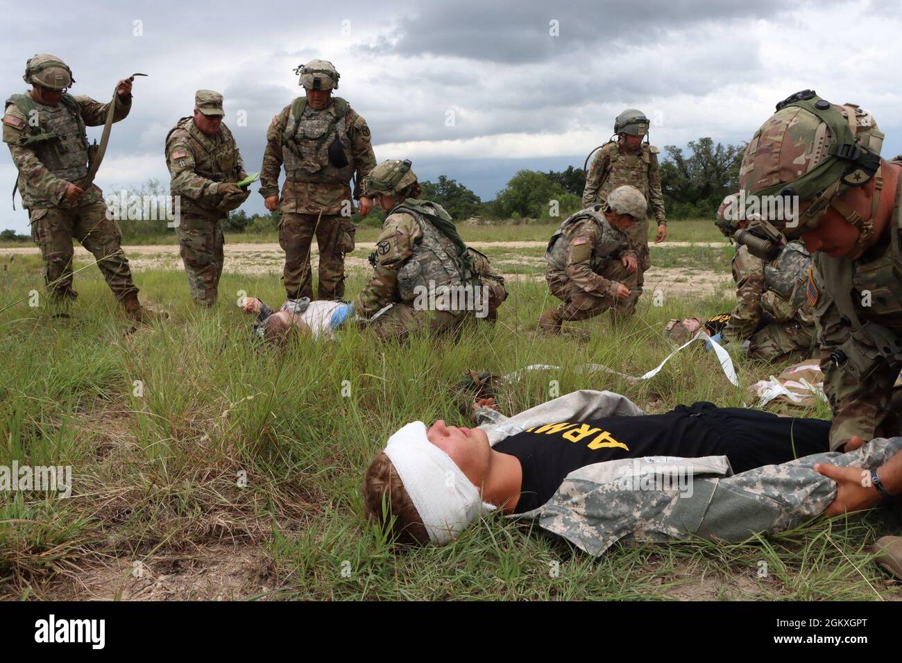 U.S. Army National Guard Staff Sgt. Ean Blakley, combat medic and