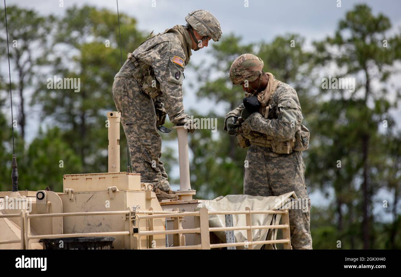 A group of U.S. Army Master Gunner Students, assigned to 3rd Squadron