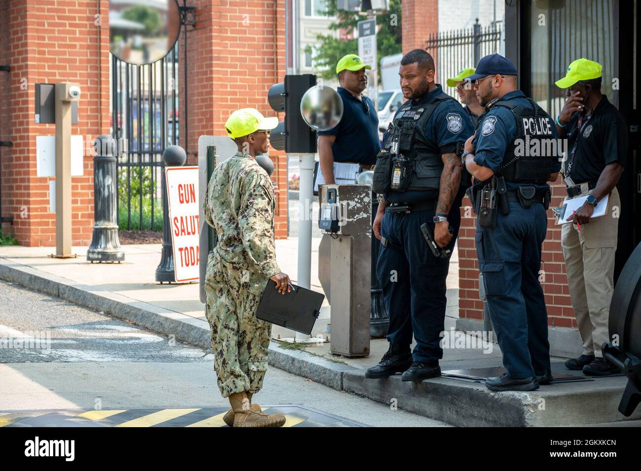 WASHINGTON, DC (July 20, 2021) – A member of the Naval Support Activity ...