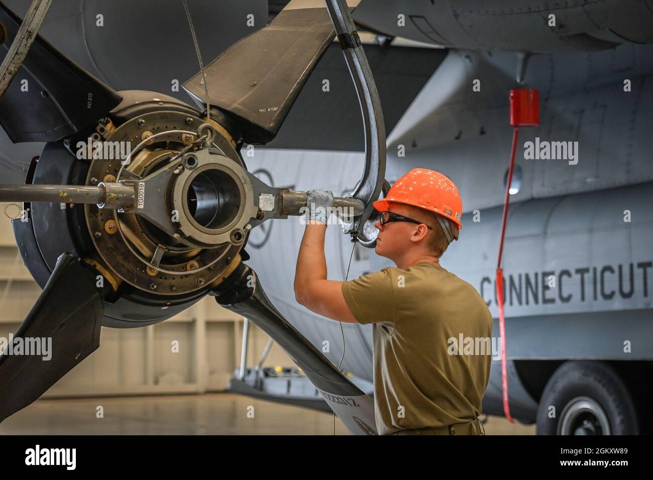 Airman 1st Class Derek Mockalis, 103rd Maintenance Squadron aerospace