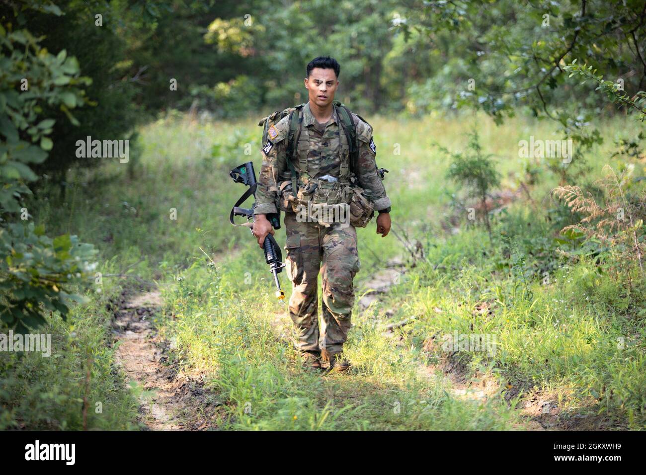 Staff Sgt. Jamal Tmatk, From The U.S Army Cadet Command, Competes In ...