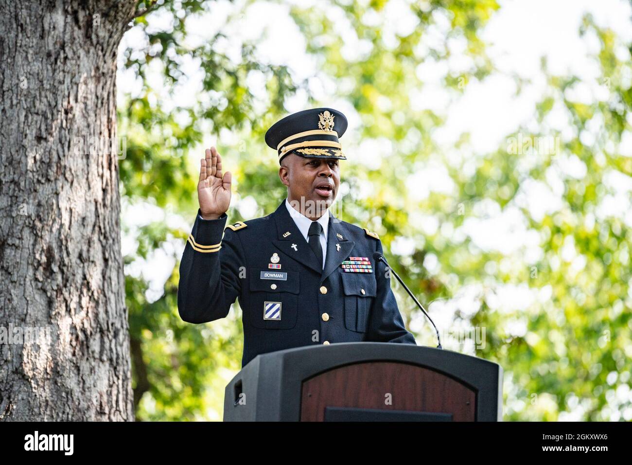 U.S. Army Chaplain (Lt. Col). Jamison Bowman, chief of army chaplains ...