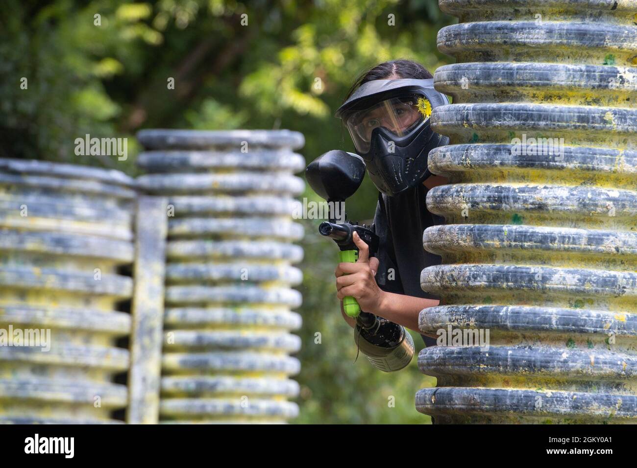 U.S. Navy Yeoman Seaman Carla Pena, from Woodbridge Virginia, assigned