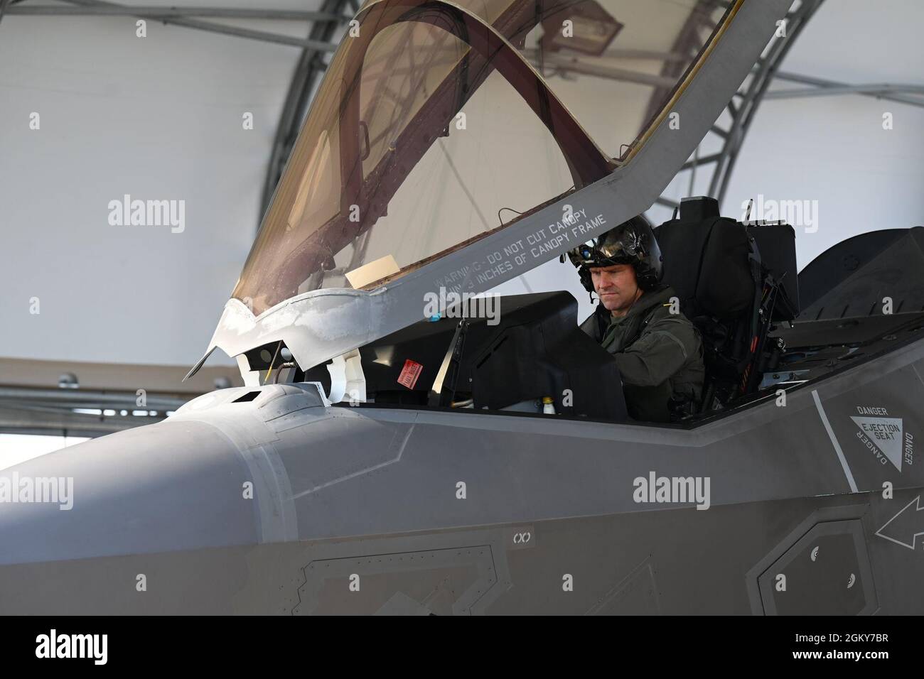 U.S. Air Force Col. Jon S. Wheeler, 33rd Fighter Wing commander ...