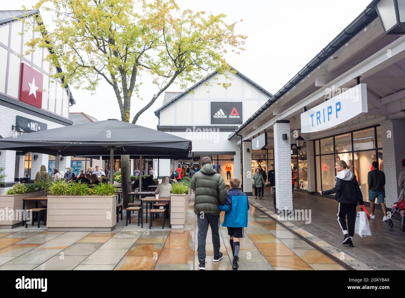 Cheshire Oaks Designer Outlet, Kinsey Road, Wirral, Merseyside, England, United Kingdom Stock Photo