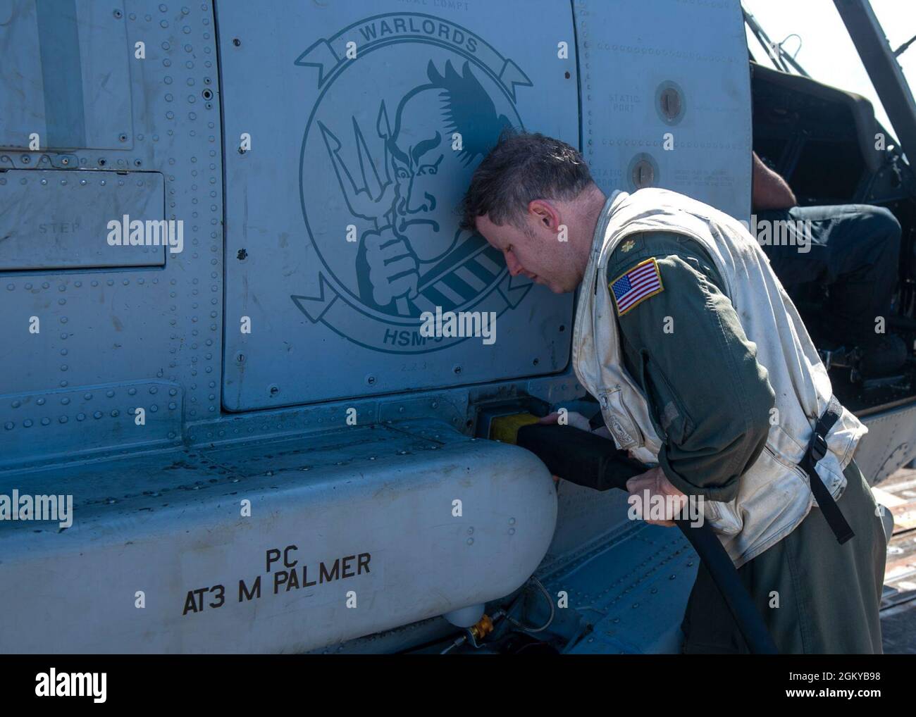 210727NHG8461020 CORAL SEA (July 27, 2021) Lt. Cmdr. Steve Kohl