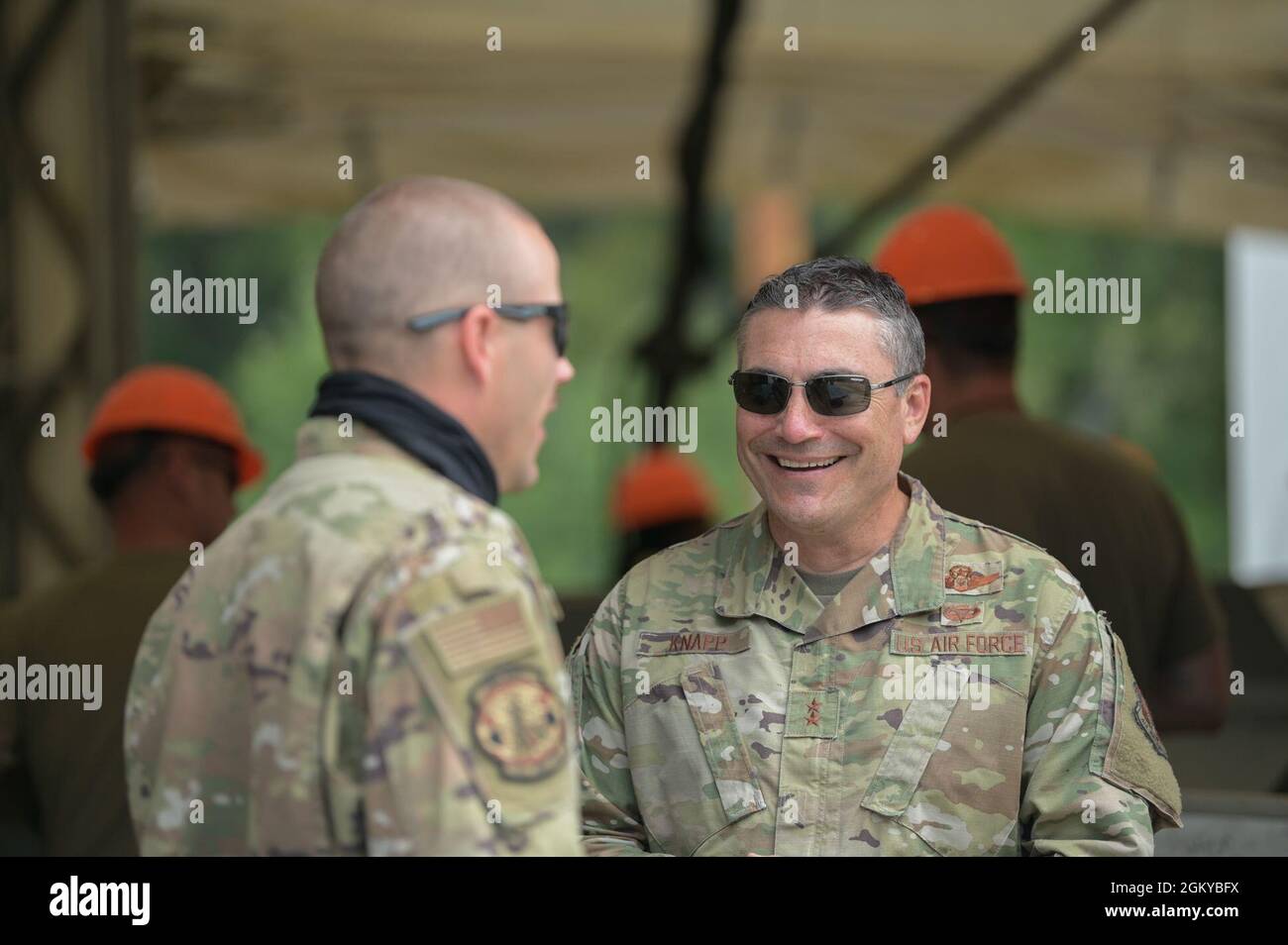 U.S. Air Force Maj. General Paul Knapp, the adjutant general of