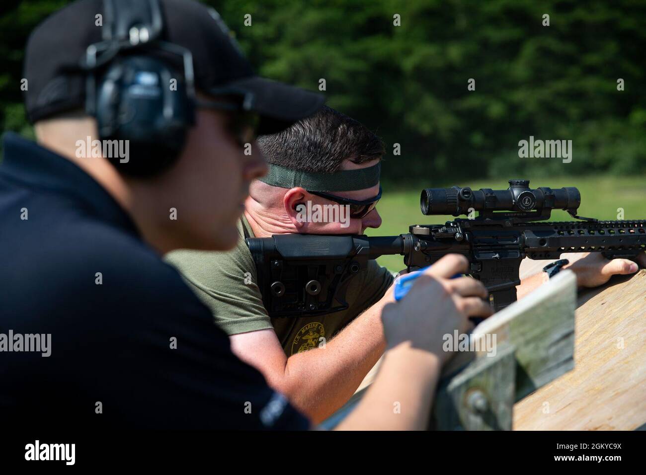 U.S. Marine Corps 1st Lt. Scott Ambridge, a member of the Marine Corps