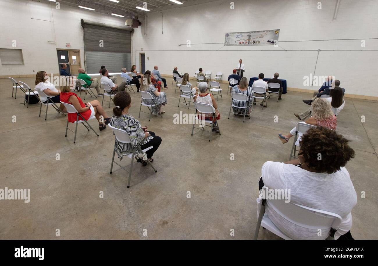 Clay County Board of Education Superintendent, Jared Wesley, addresses