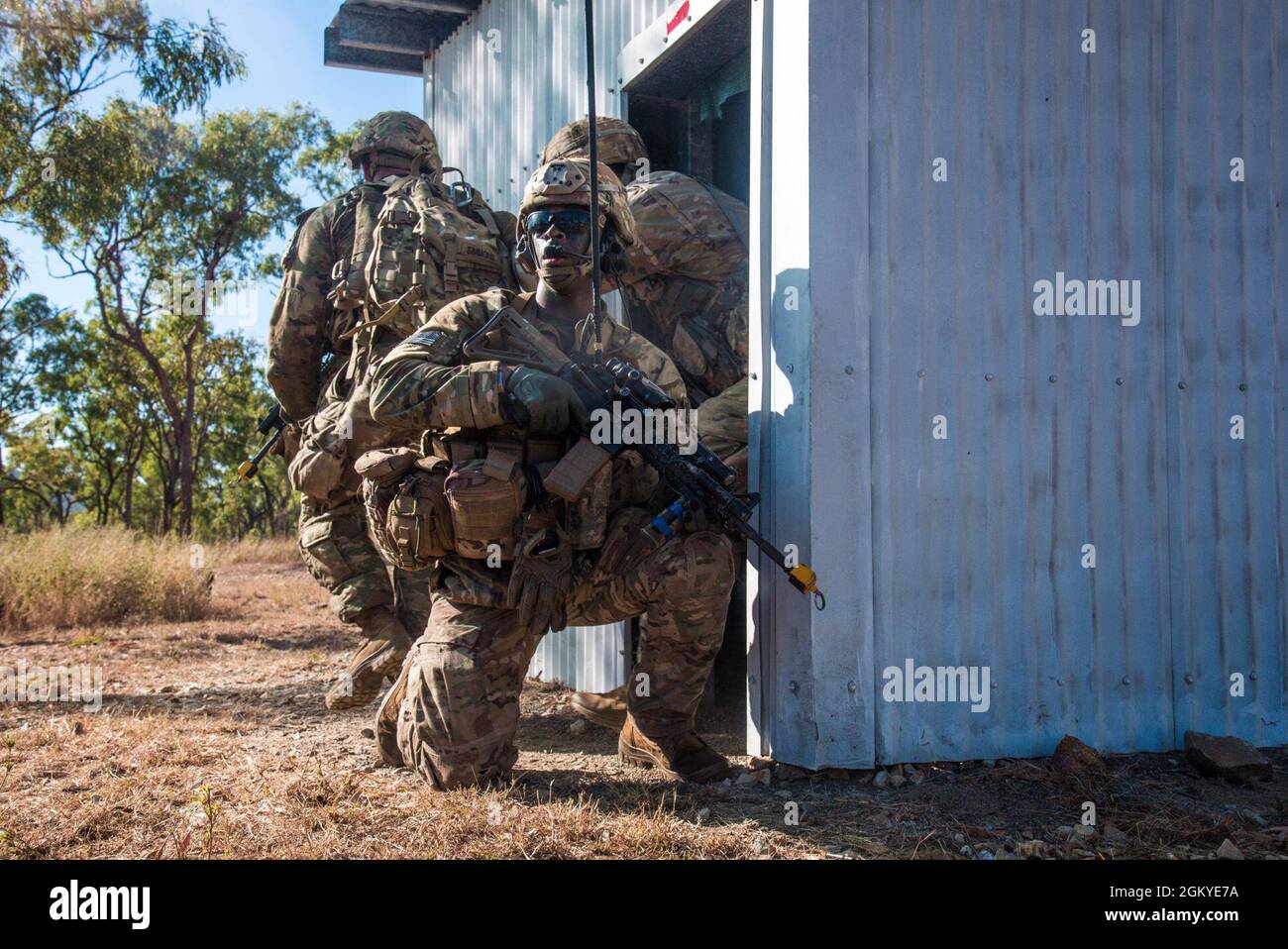 Alaska-based U.S Army Sgt. Joshua Brown, a squad leader with 3rd ...