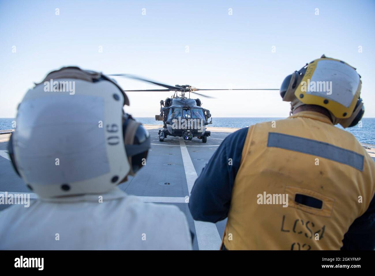 PACIFIC OCEAN (July 28, 2021) Boatswain’s Mate First Class Jeremy