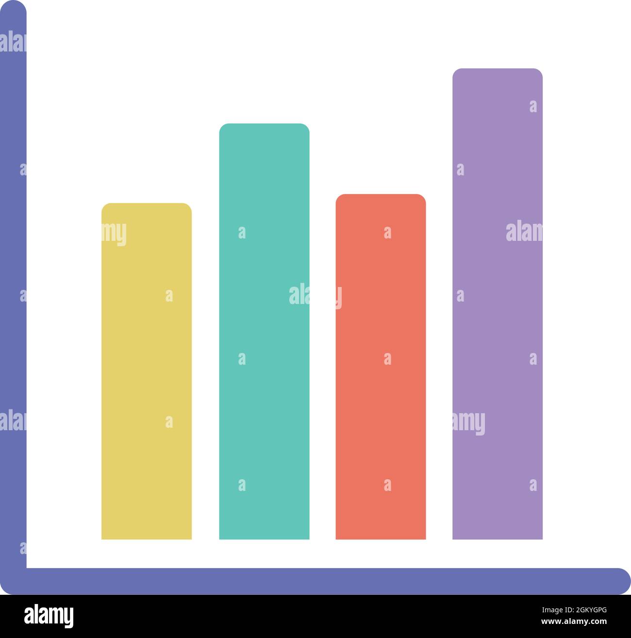 colorful bar graph Stock Vector Image & Art - Alamy