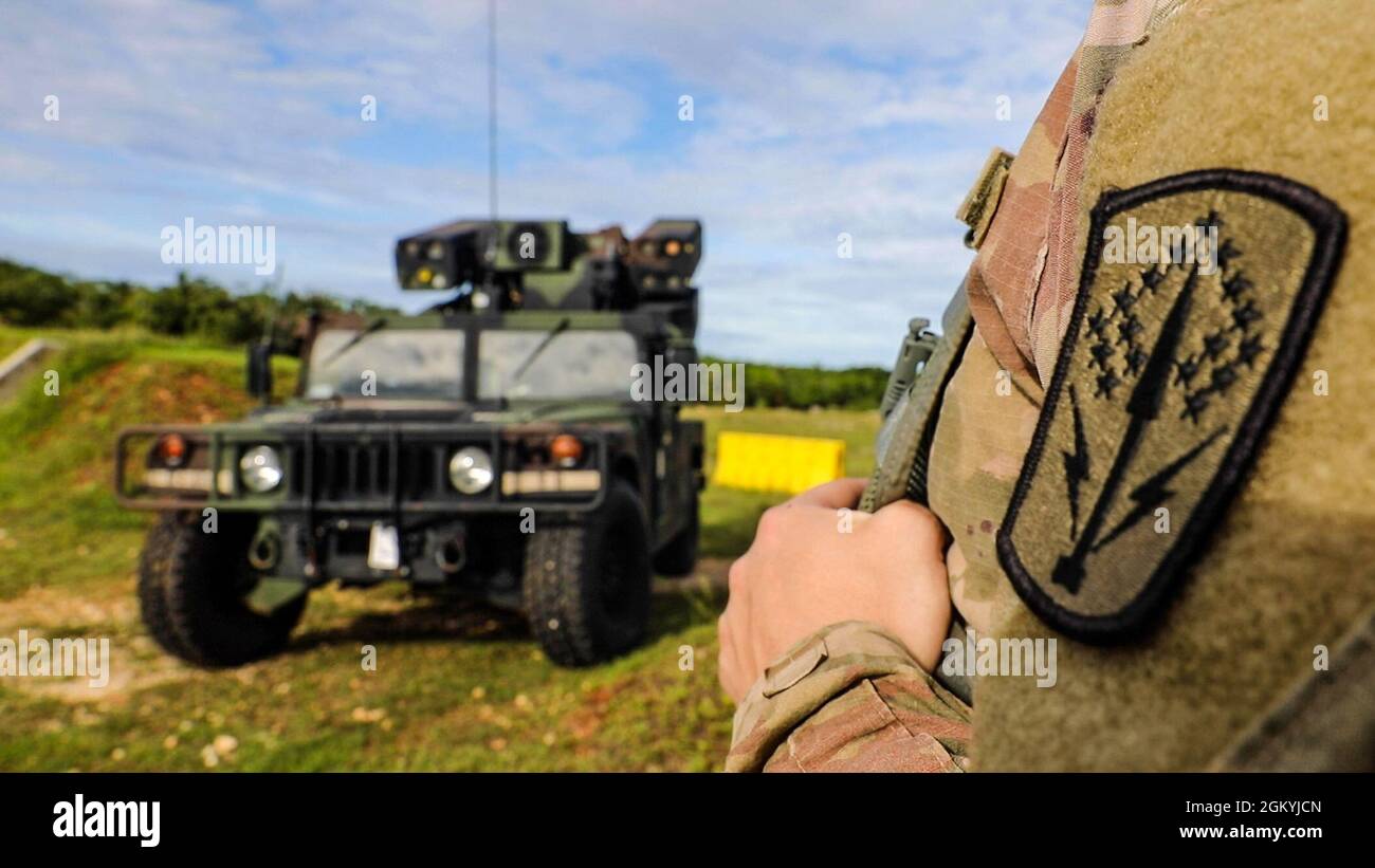 Ohio Army National Guard Soldiers assigned to 1st Battalion, 174th Air ...