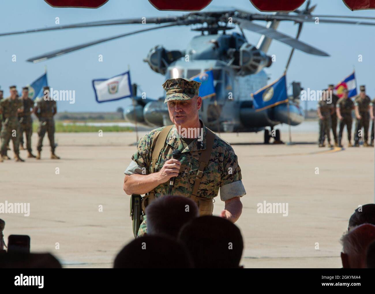 Maj. Gen. Christopher J. Mahoney, the commanding general of Maj. Gen. Christopher J. Mahoney, the commanding general of