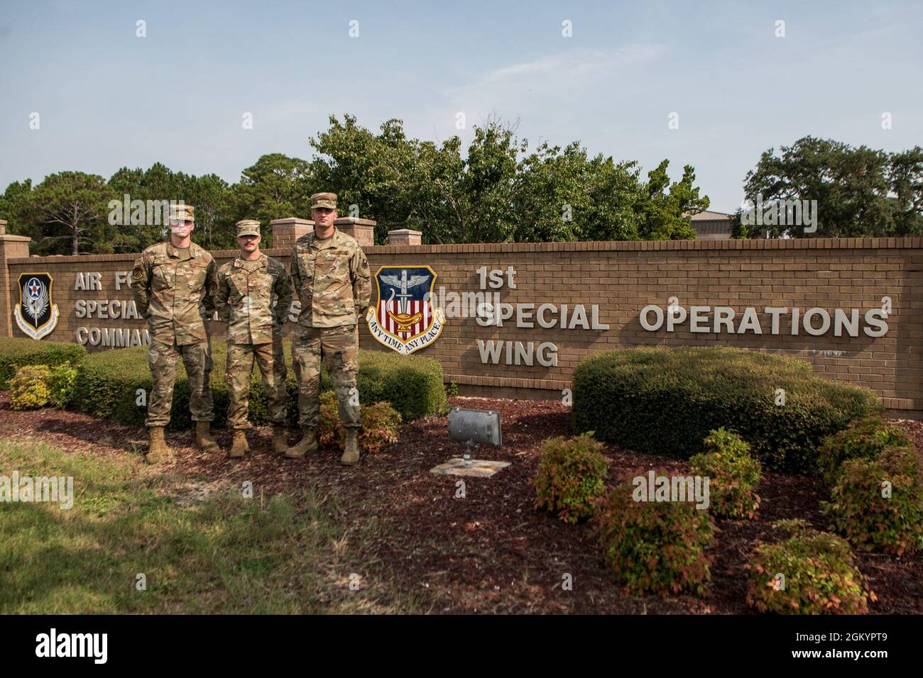Members of the 137th Special Operations Logistics Readiness Squadron ...