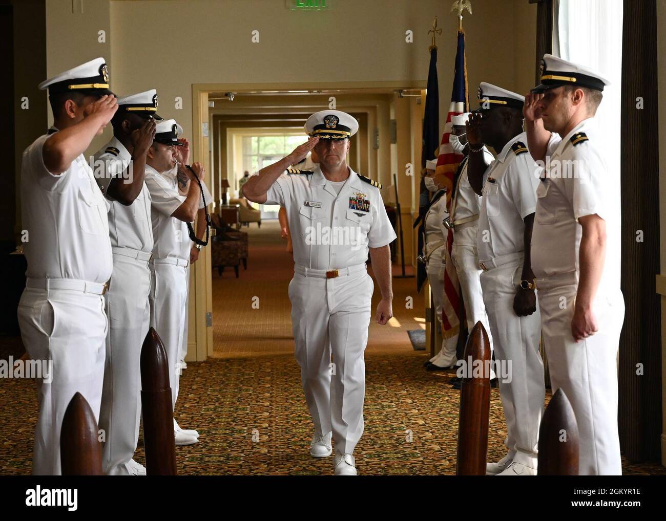 NORFOLK (July 30, 2021) Cmdr. Charles R. Wilhite, prospective