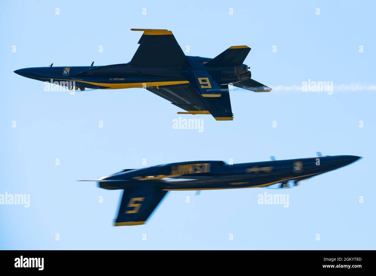 Pilots assigned to the U.S. Navy flight demonstration squadron, the