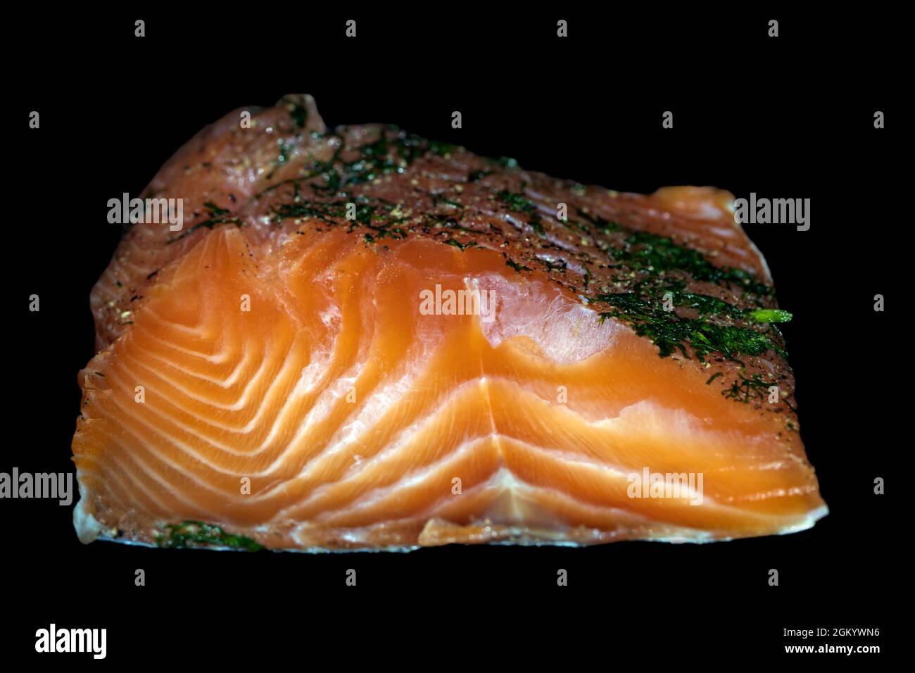 Graved salmon, Norway Stock Photo