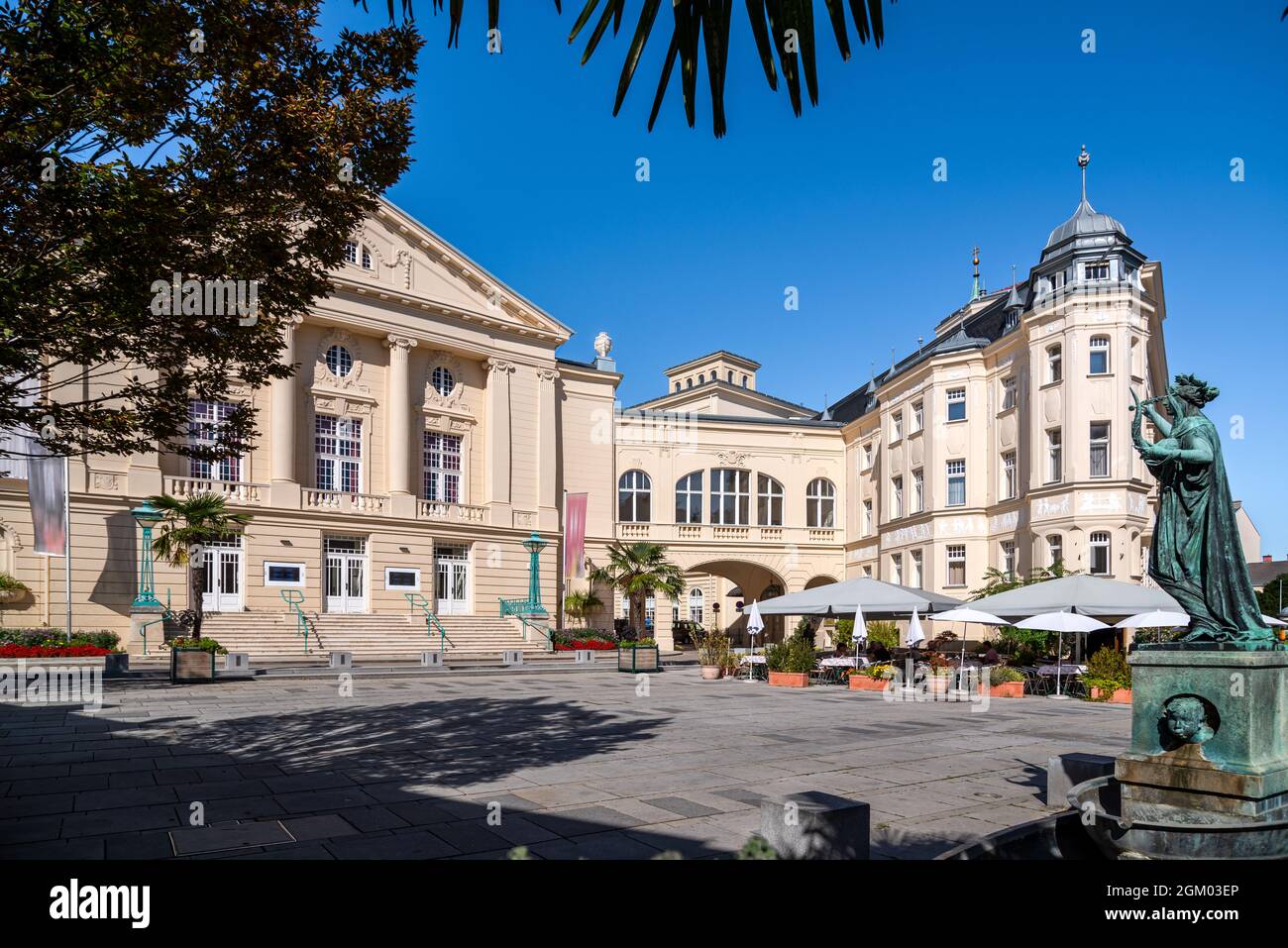 Stadttheater Baden in Baden near Wien, Austria - Baden bei Wien, Theater Stock Photo